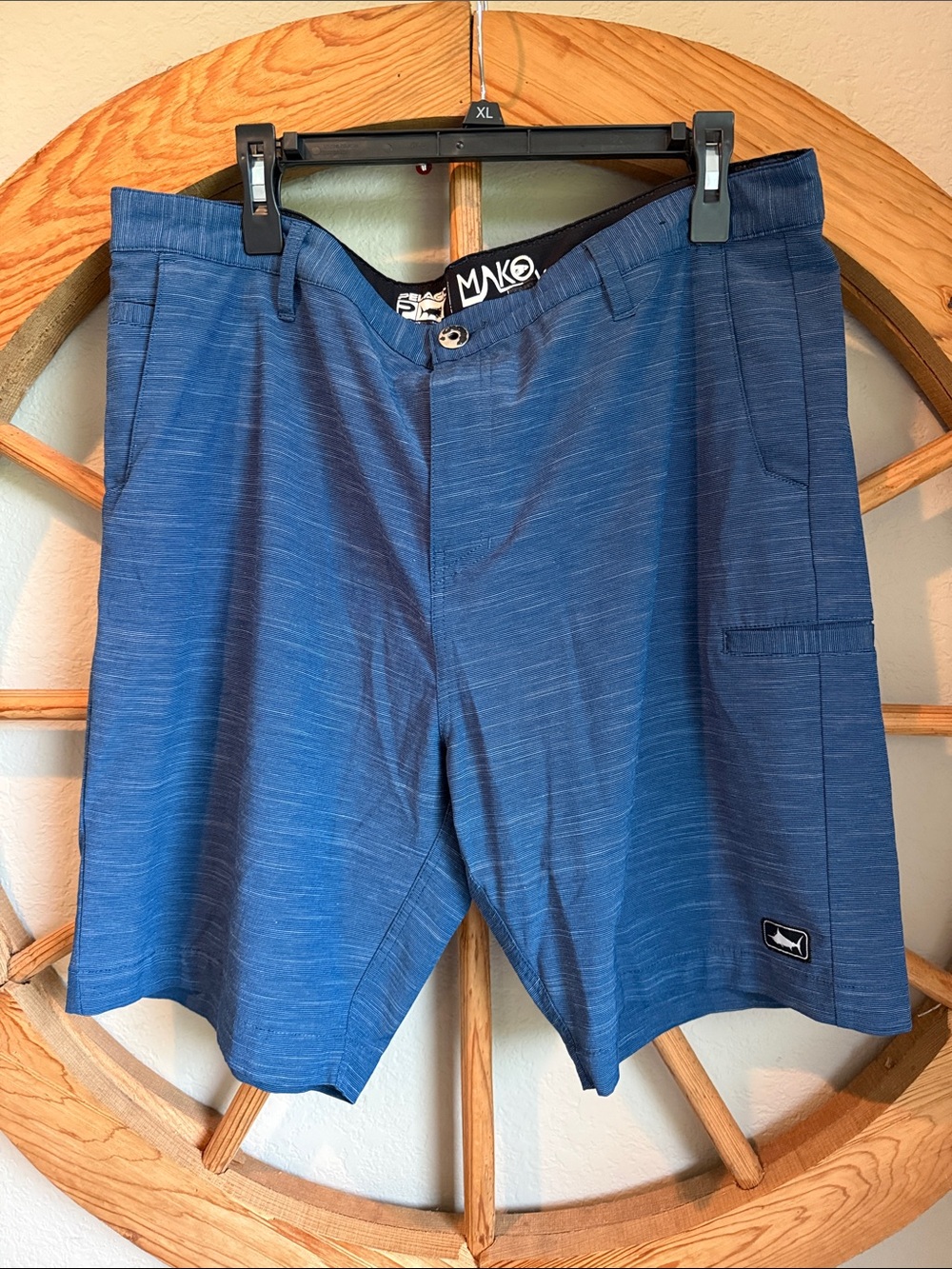 Pelagic Blue Heather Performance Boardshorts